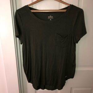 Dark Green Hollister T-shirt